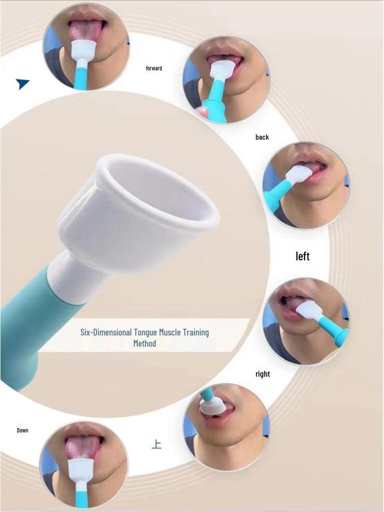 Weiyang Tongue Muscle Trainer: Retractor & Exerciser for Oral and Language Development In Adults and Children