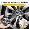 Car Sticker 75mm Car Wheel Hub Emblem Sticker for Mercedes Benz W203 W204 W205 W209 W210 W211 W212 W176 W166 W163 W221 Auto Rim