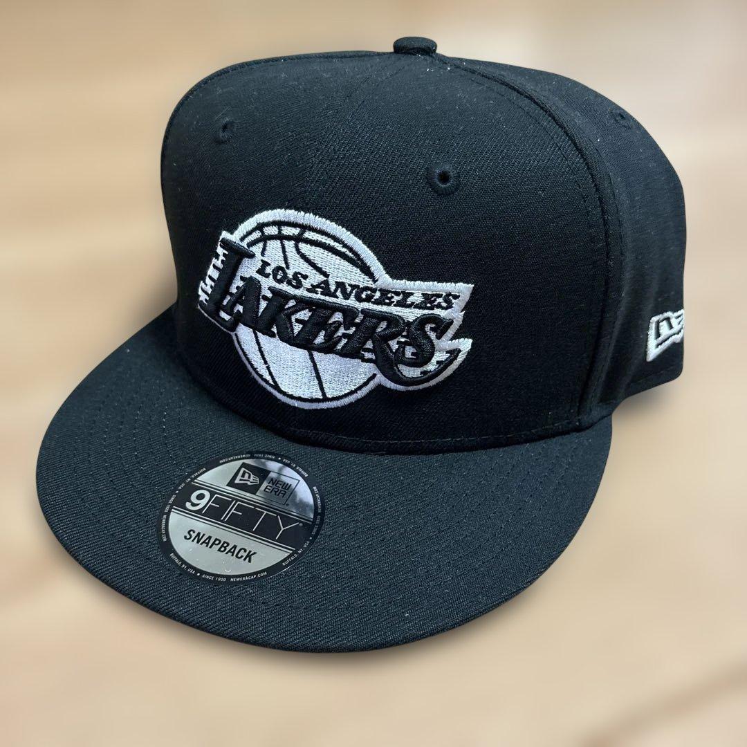 Used Los Angeles Lakers Black Cap 9FIFTY