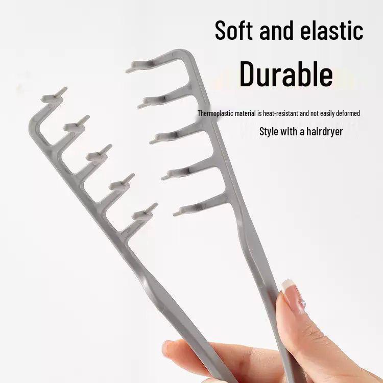 Korean Texture Styling Comb for Fluffy Hair - Ideal for Men's Root Lifting, Women's Bangs, and Hair Parting