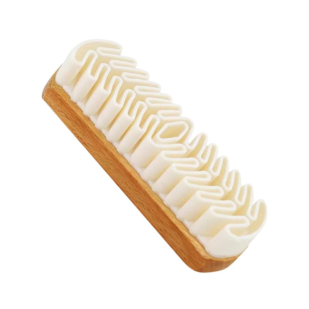 Suede Shoe Brush And Eraser,Suede Brush And Eraser, Soft Suede Shoe Brush Cleaner, Suede Cleaning Brush For Shoes, Bags, Jacket, Purse, Sofa With Wood