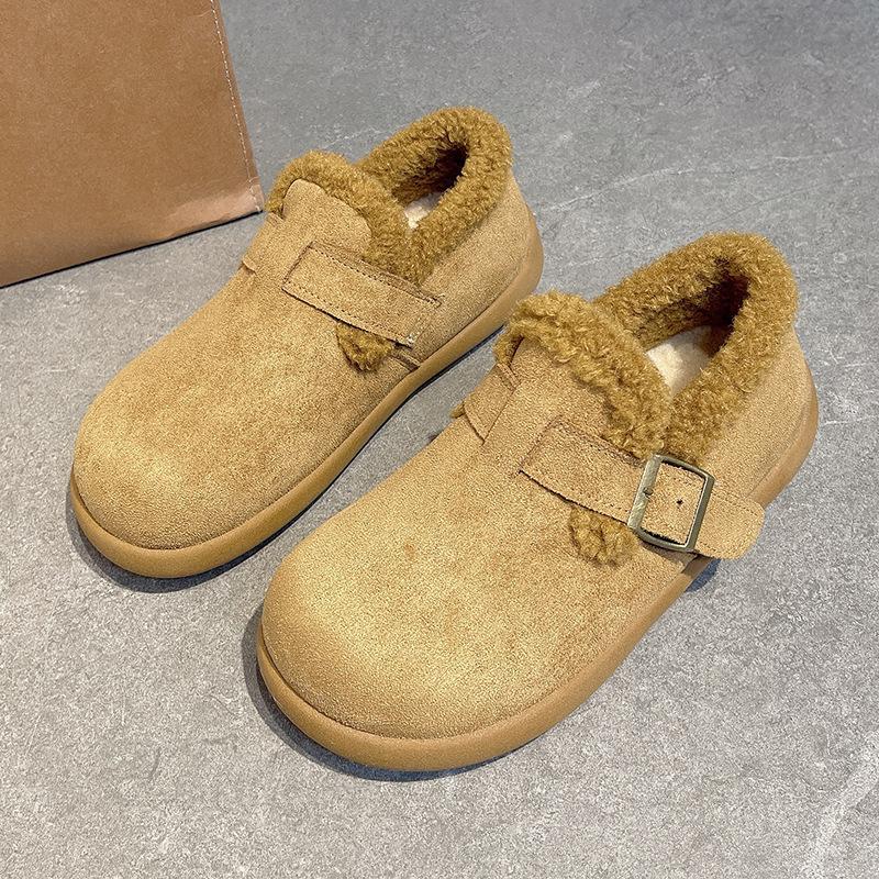 

Женские зимние легкие теплые ботинки на толстой подошве, как табурет, с подкладкой, против холода, нескользящие, износостойкие, повседневные кроссовки, хлопковые ботинки, обувь с мехом 40 верблюд