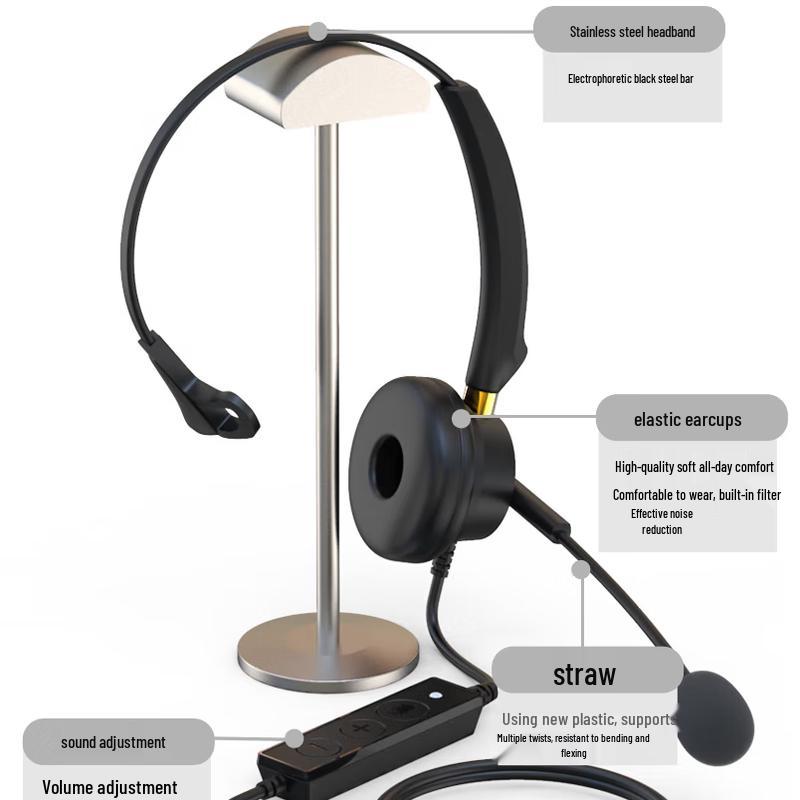 Newmine NM-HW401SX USB Call Center Headset (CN Version)