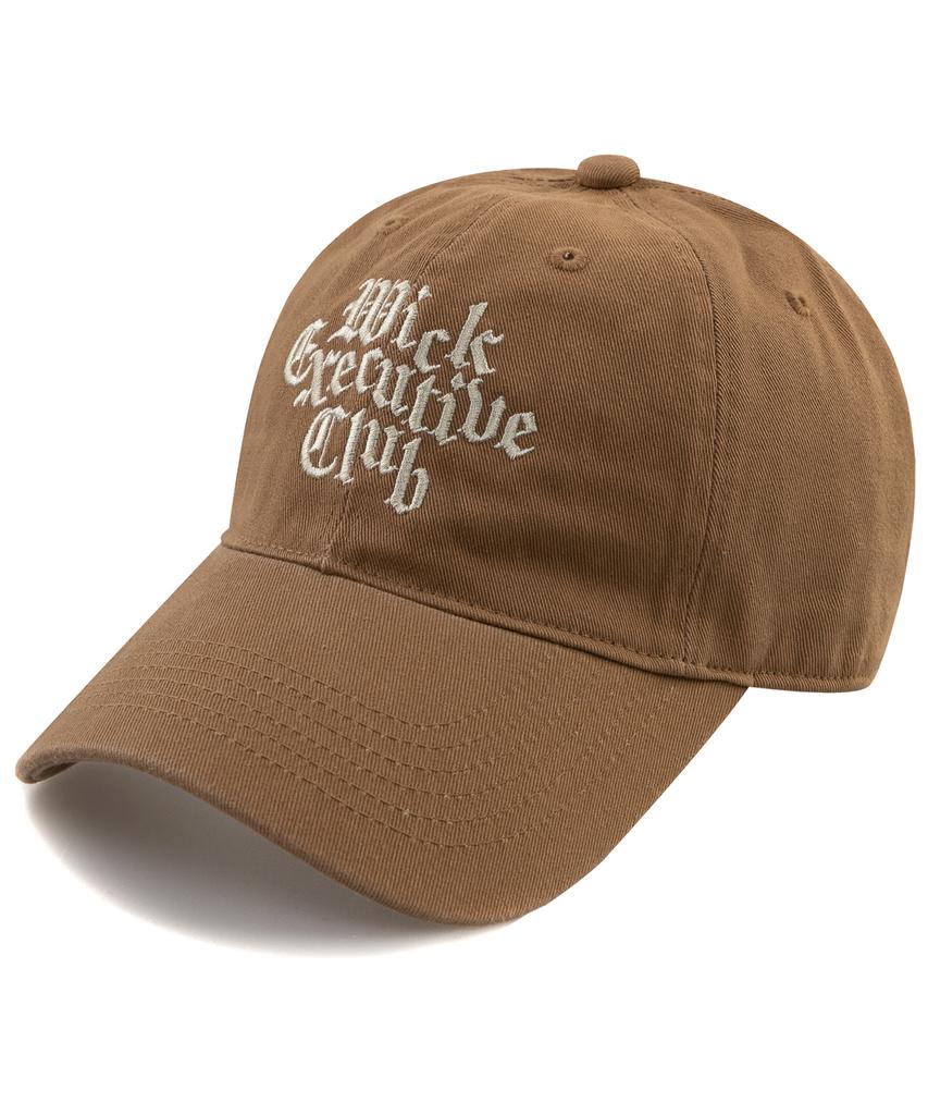 Wig Gothic Executive Club Washed Ball Cap - Dark Beige