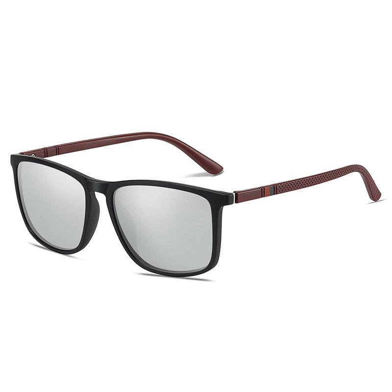 New Polarized Sunglasses for Men TR90 Fashion Luxury Designer Sunnies for Women Colorful Film Anti UV Outdoor Sun Eyeglass