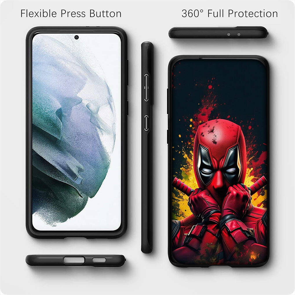 for iPhone 17 16 15 Xiaomi Poco F7 F8 X7 X6 C85 C75 C71 M8 Redmi Note 14 13 12 Pro Max 14C 13C 15C A3 A4 Phone Case Wallpaper Deadpool Wolverine Cover