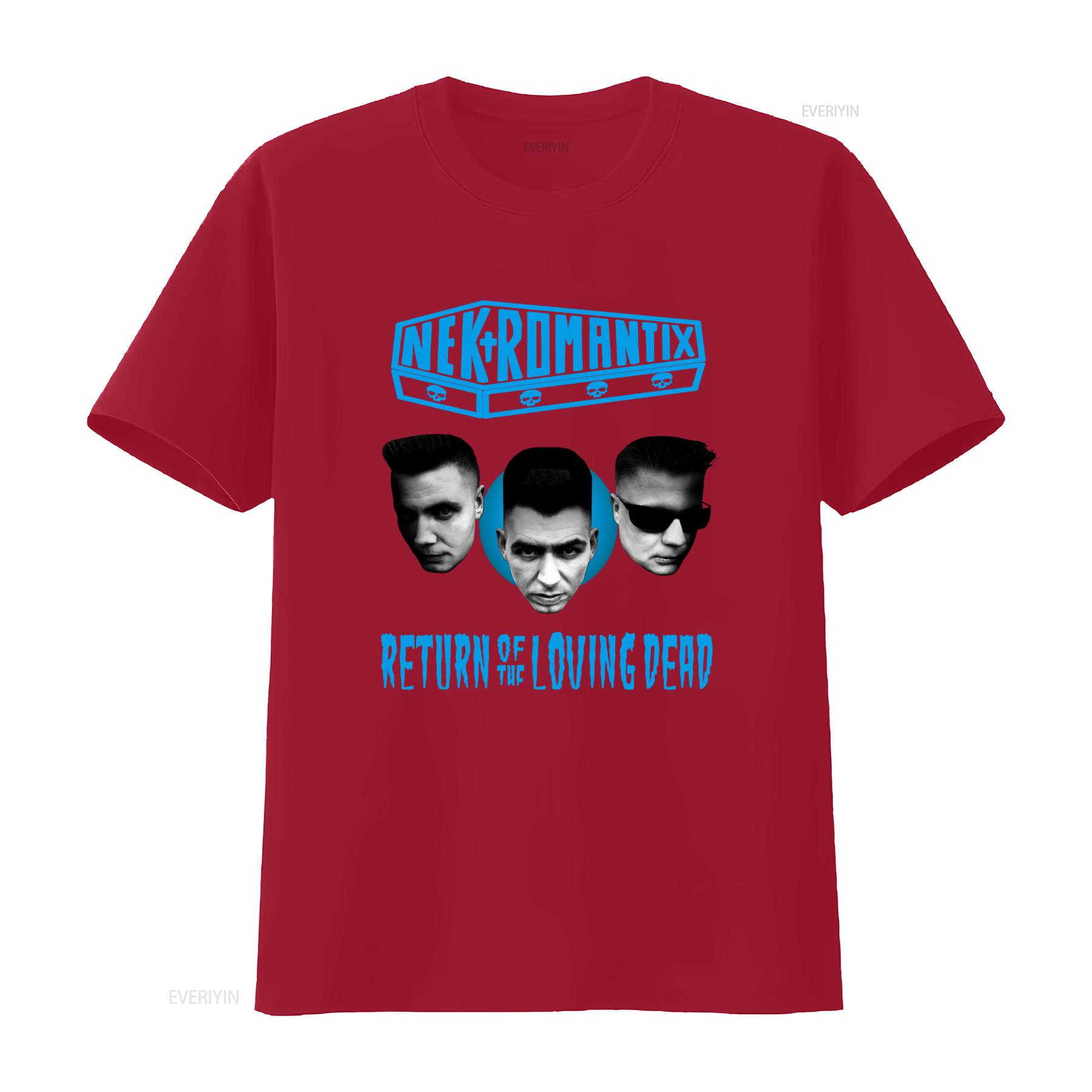 Vintage Nekromantix Return of The Loving Dead T Shirt Small 00s Psychobilly Punk Rock Danish Horror Gothic vintage Washed S