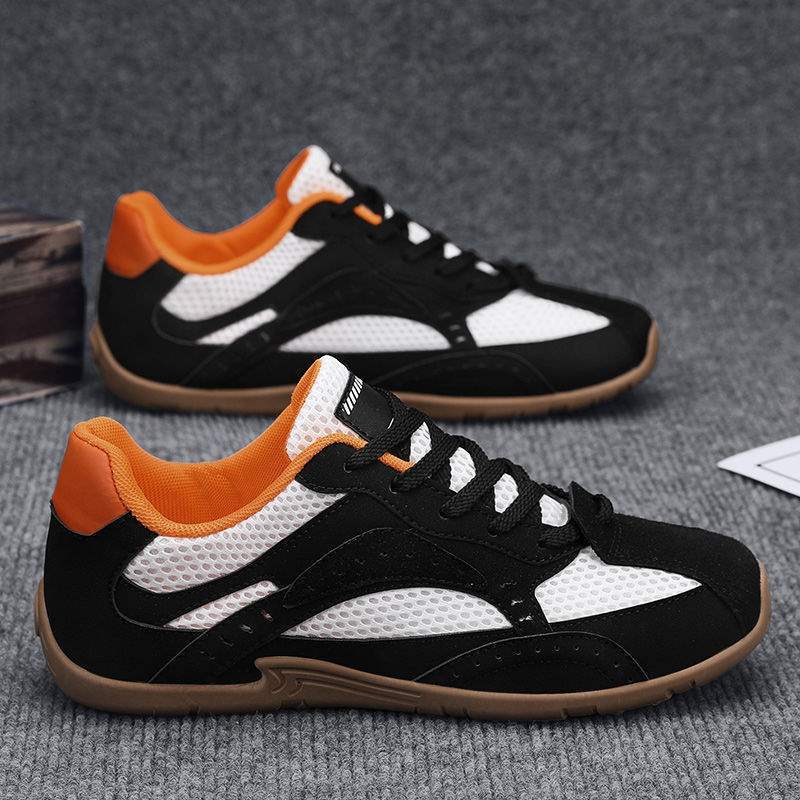 

Men s shoes 2025 spring new mesh breathable Korean version versatile German training shoes low-top wear-resistant sports and leisure trendy shoes 44