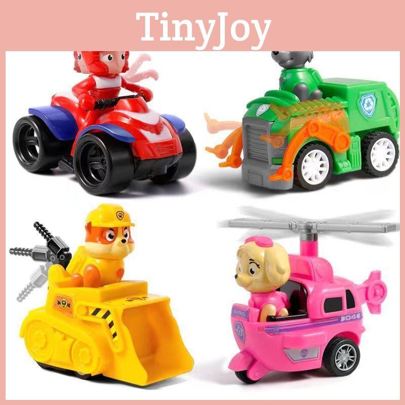Paw Motorcycle Patrol Team Children Car Toys Collectible Early Gifts Education