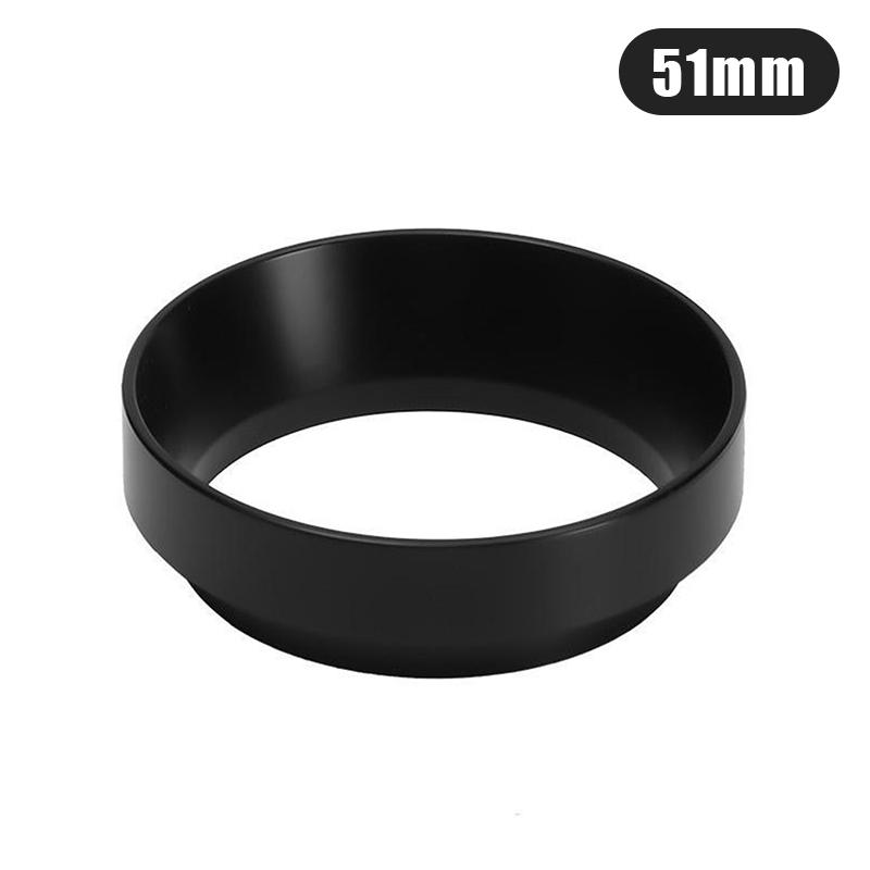 Portafilters Magnetic Coffee Dosing Funnel With Anti Powder Splash Fit 51/53/58mmPortafilter Perfect For Barista Espresso Making