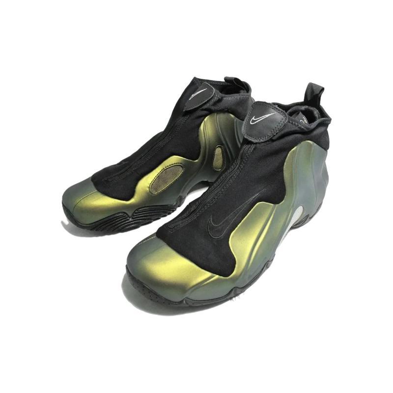 Nike Air Flightposite "Metallic Gold" Trendy Sneakers FV5582-700