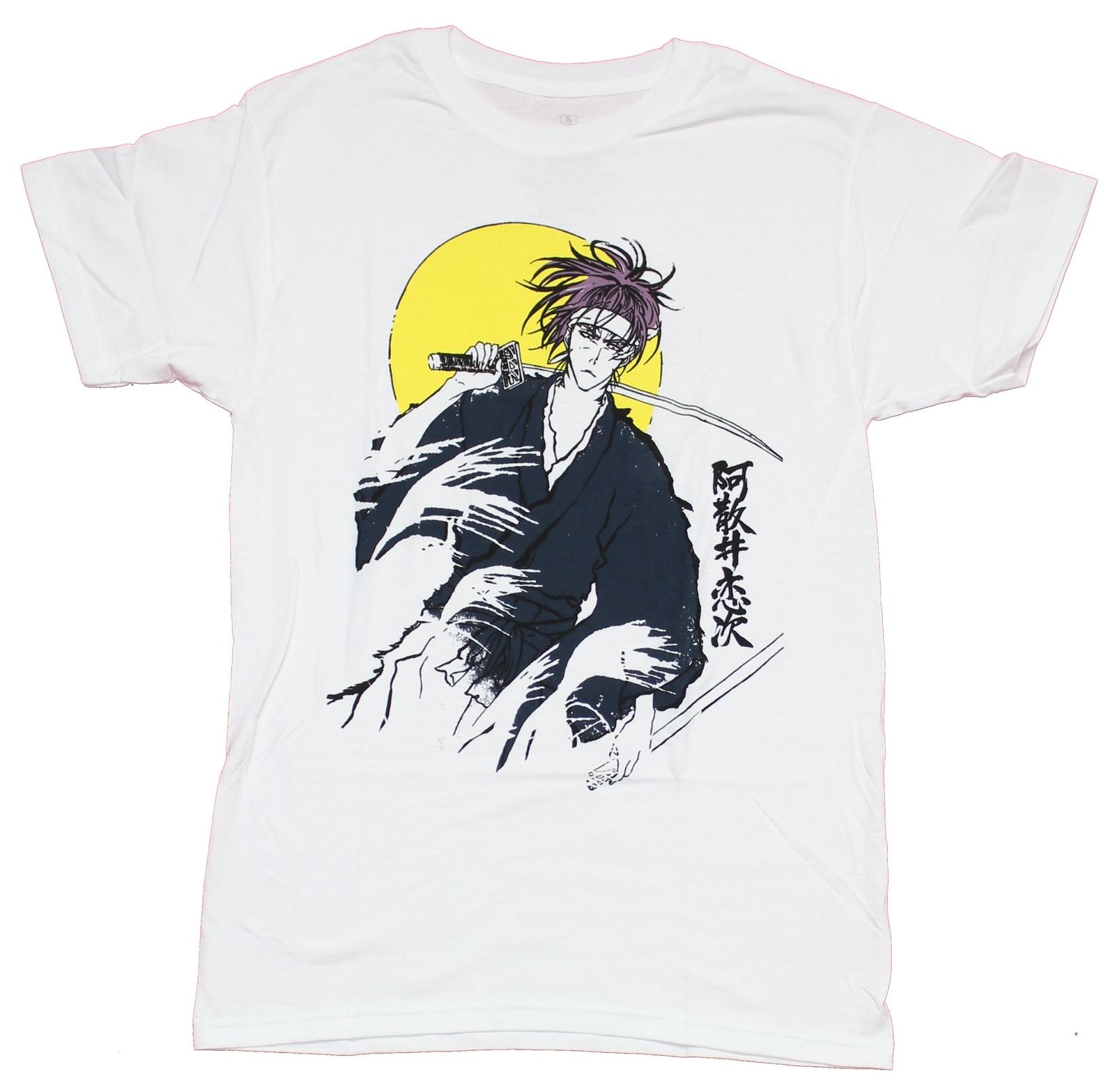 Bleach Mens T-Shirt - Ichigo Approaching Sun Sketch S