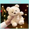 Juguete de Oso de Peluche con Relleno de Algodón PP para Regalo de Vacaciones y Decoración del Hogar