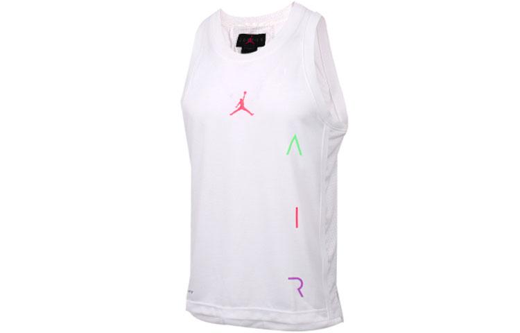 Баскетбольная майка Jordan мужская белая CT4766-100 XXXL