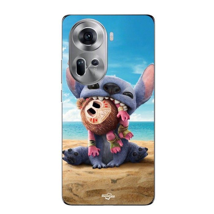 Coque Pour Oppo Reno 11 5g Stitch et Moana Kakamora Maniacase