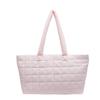 Large Capacity Bag Women's New Casual Fashion Versatile Shoulder Bag Simple Solid Color Down Bag