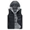 Thick Reversible Unisex Sleeveless Jacket Winter Vest Warm Men Casual Sport Coat