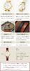 [Little Magic] Women's Watch, Genuine Leather Strap, Waterproof, Gold Face, Zirconia, Hypoallergenic, Red