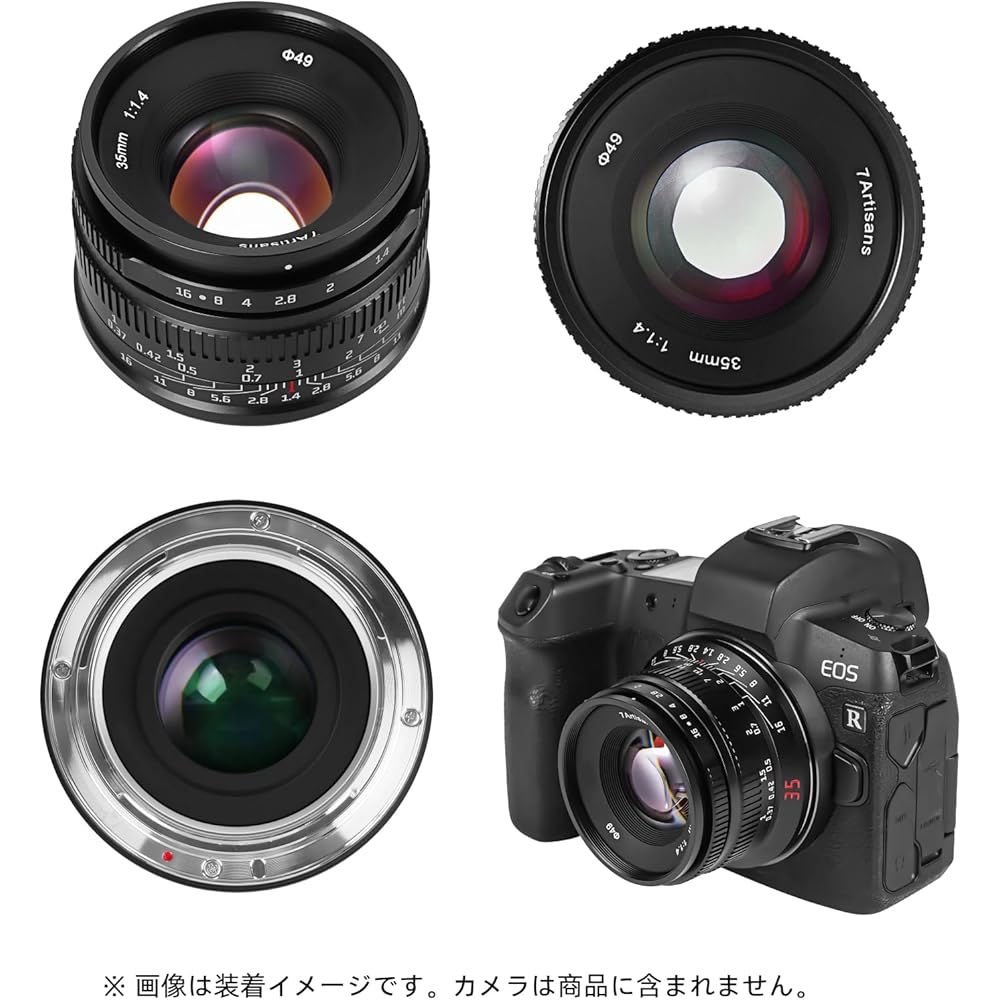7artisans 35mm F1.4 II RF Mount APS-C Single Focus Lens (Genuine Domestic Product, 2 Year Warrant...