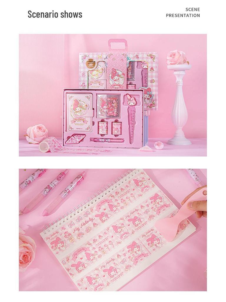My Melody Sanrio Planner Gift Set for Girls - Ideal Children's Day Present