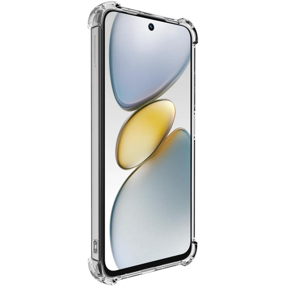 

IMAK UX-4 Series TPU Case for TECNO Spark Go 2025/Spark Go 1/Pop 9 4G Straight Frame Four Corner Shockproof Clear Phone Cover Style A