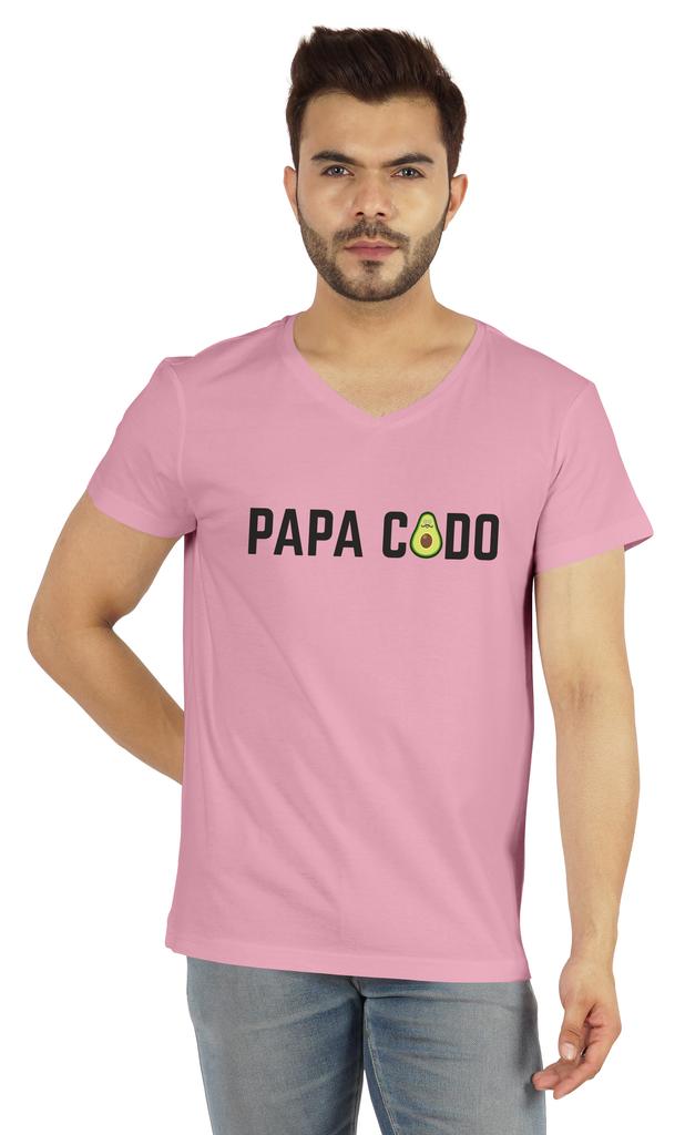Inkmeso Herren Bedruckt   Papa Codo   T-Shirt Für Papa Lustiges Zitat T-Shirt Baumwolljersey