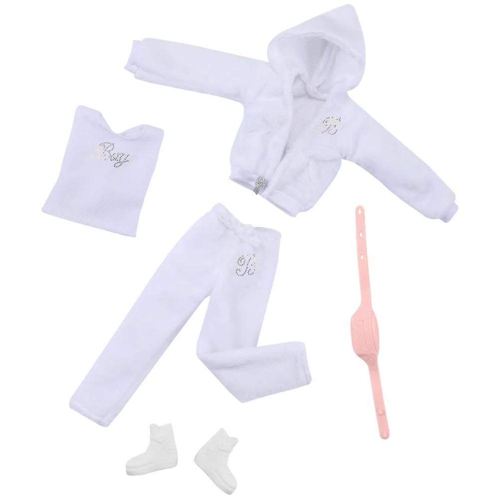 

Colorful Male Doll Clothing Set Personality Ken Doll Sport Wear Army Outfit with Long Pants And Coat for Dolls