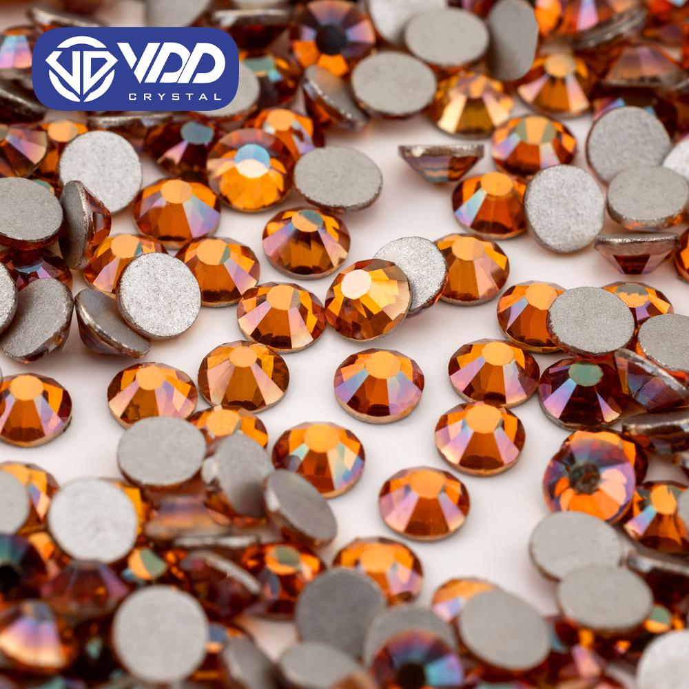 VDD Neue Farben SS4-SS30 Hochwertige Glas Kristall Strasssteine Glitzer Strass Flachrückseite Steine für Nagelkunst DIY Handwerk Dekoration