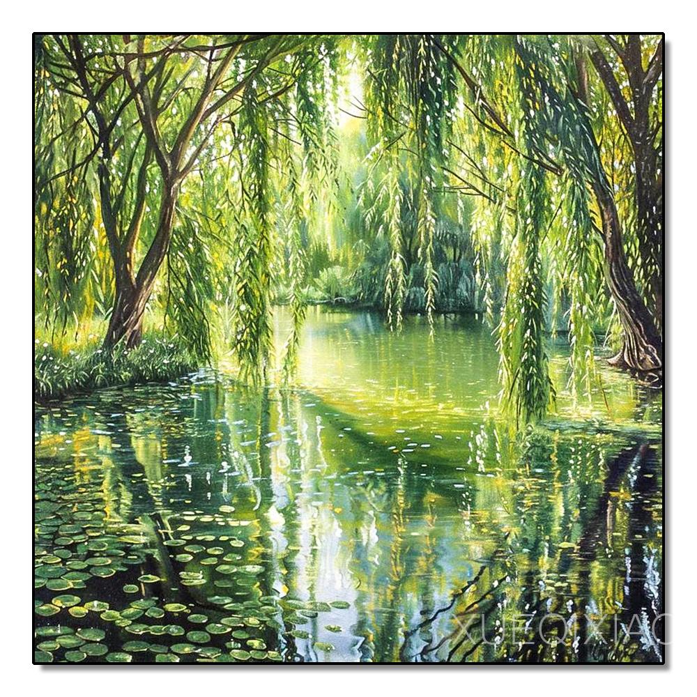 DIY Plná kulatá/čtvercová vrtačka Krajina Diamantová malba 5D Venkovská scenérie Domácí dekorace Umělecké řemeslo Kamínky Sada pro křížkovou výšivku