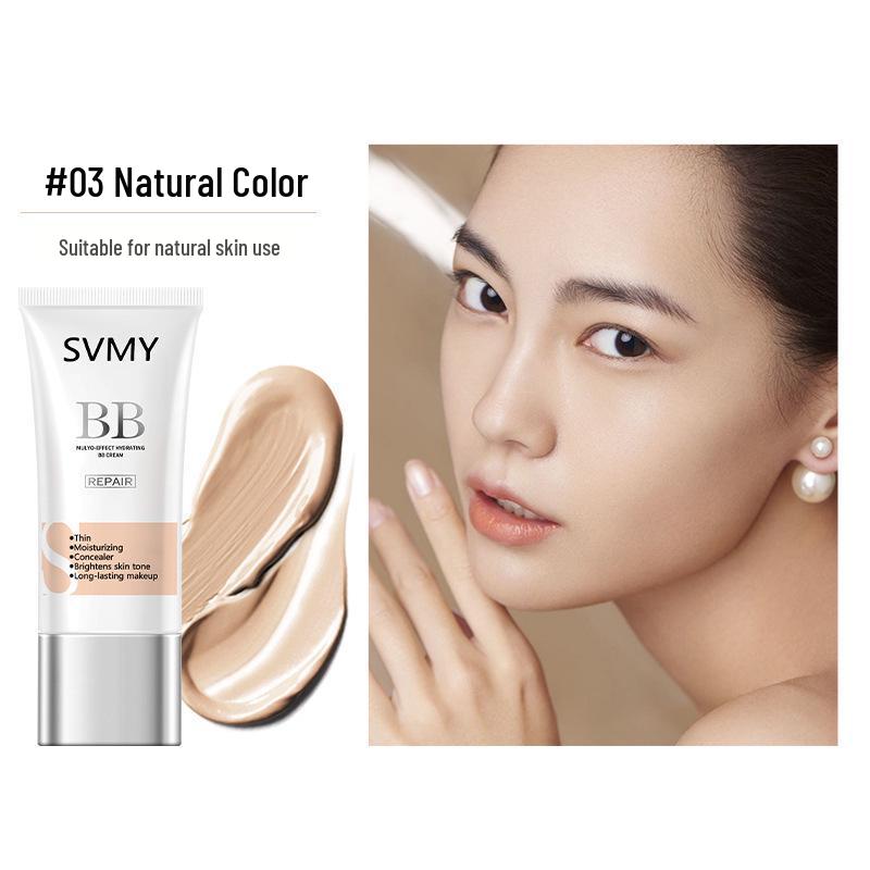 Hydrating BB Cream for Face Shaping, Concealing, and Even Skin Tone – Multi-effect, Non-drying, Not Long-lasting, Not Smudge-proof.