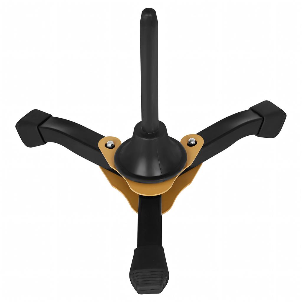 Portable Foldable Heavy Duty Clarinet Flute Stand with Cleaning Kit Detachable Woodwind Holder