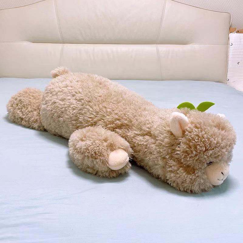 Cute Alpaca Plush Toy Large Long-Haired Lamb Doll Doll Wedding
