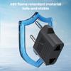 Olaf 1-10Pcs US To EU Plug Converter Outlet Travel Power Adapter Converter Socket 4.8/4.0mm EU US KR Electric Charger Outlet