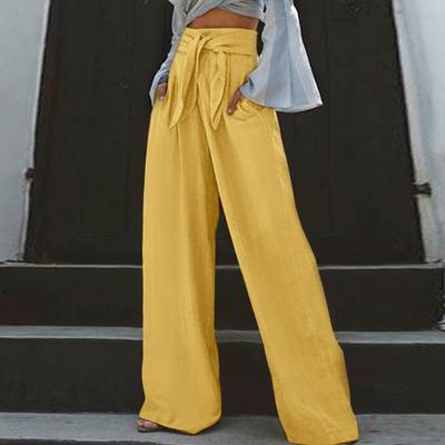 Frühling Sommer Baumwolle Leinen frauen Laterne Hosen Vintage Literatur Lose Große Größe Jogginghose Elastische Taille Casual Hosen