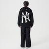 New MLB Velvet Jackets Unisex Black 3AFDB0326-50BKS