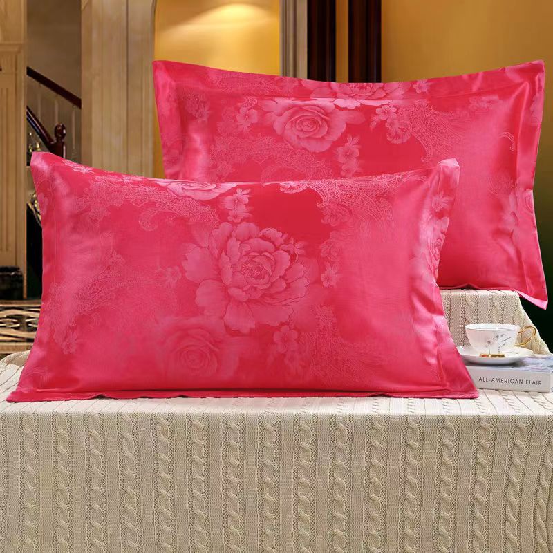 

Пара наволочек из жаккардового хлопка для взрослых, большая, 48x74см