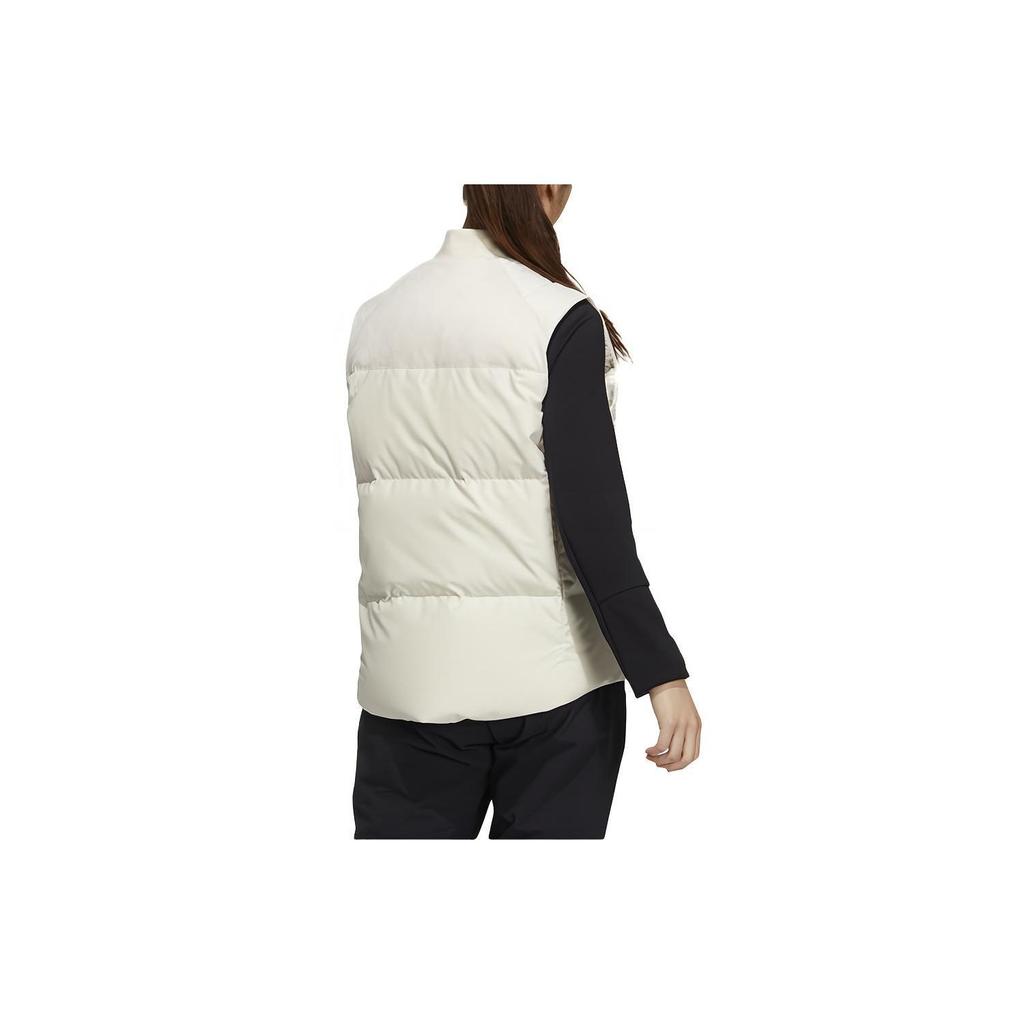 Adidas Terrex W Down Vest Solid Color Warm Down Vest Women Vests White H23076