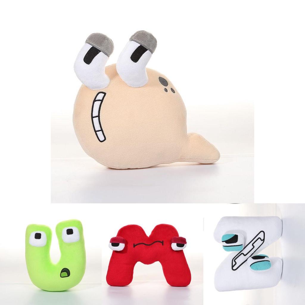 Adorable Alphabet Lore Letter A Plush Dolls Baby Educational Toys