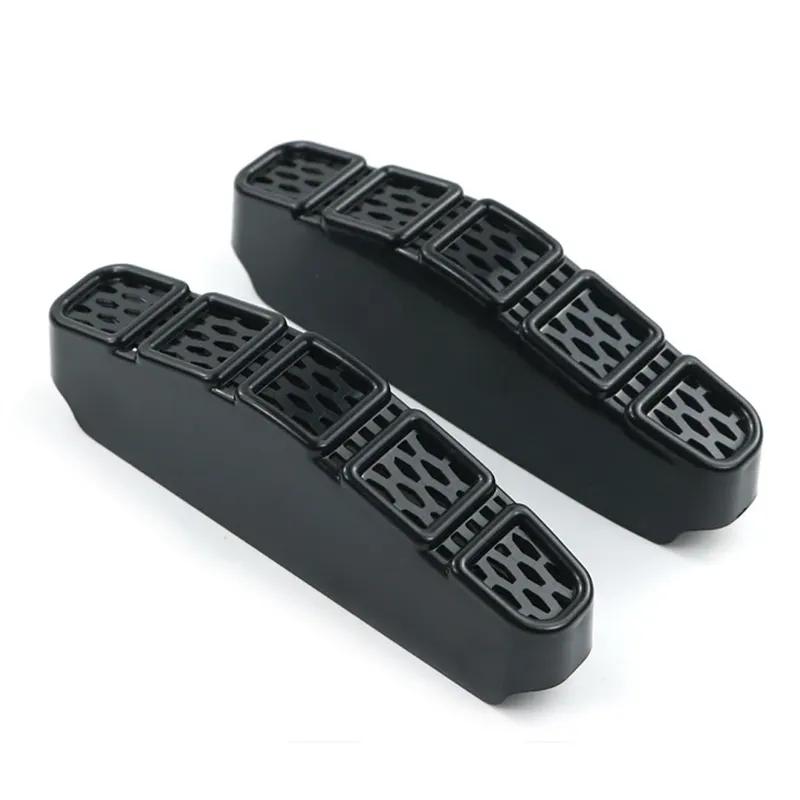 2 st För Jeep Compass 2:a generationen 2017 2018 Under säte Golv Bakre AC Värme AC Luftkonditionering Kanal Ventilkåpa Galler Utlopp