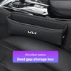 Leather Car Seat Gap Organizer Storage Box Accessories for GTline Sportage Stinger Sorento Ceed Cerato Forte Niro Soul Rio