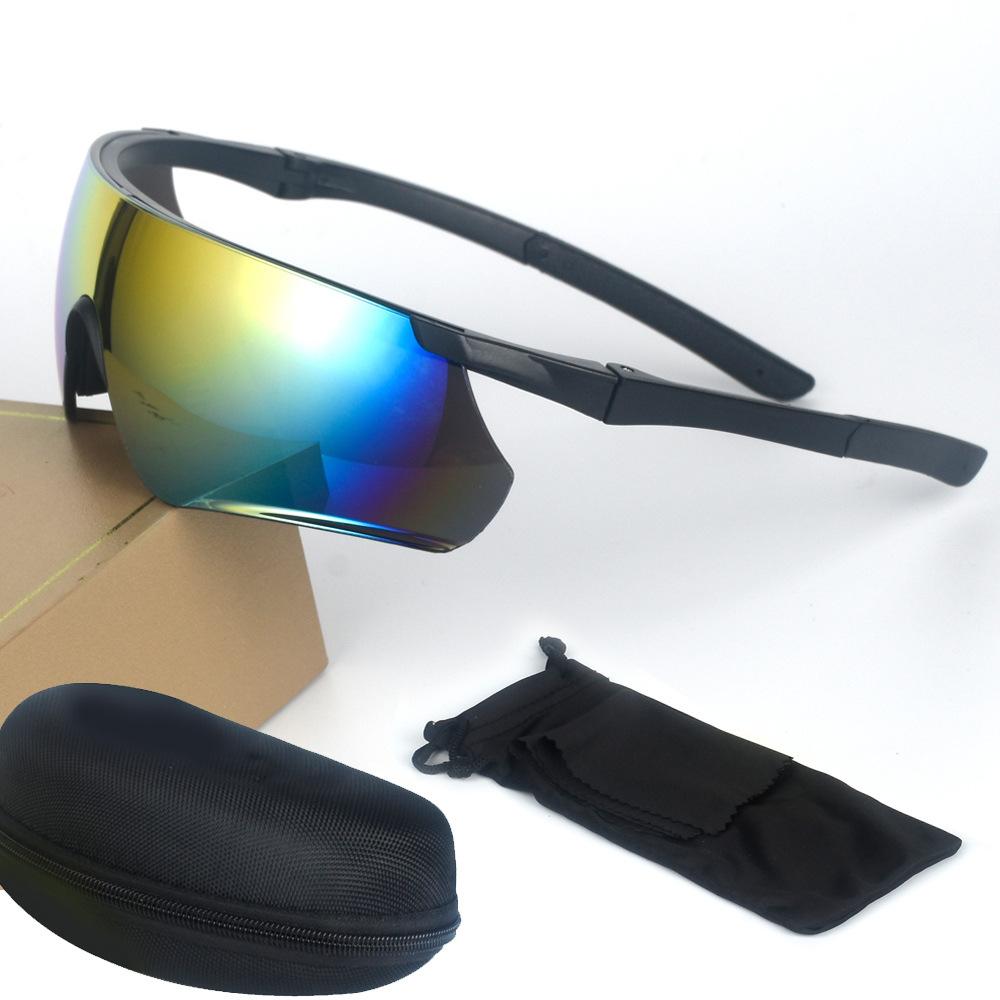 Marathon running professional cycling glasses day and night sports sunglasses mountaineering windproof sun goggles
