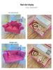 Dutch Velvet Jewelry Box: Sofa-Style Ornament & Ring Storage for 1:12 Dollhouse
