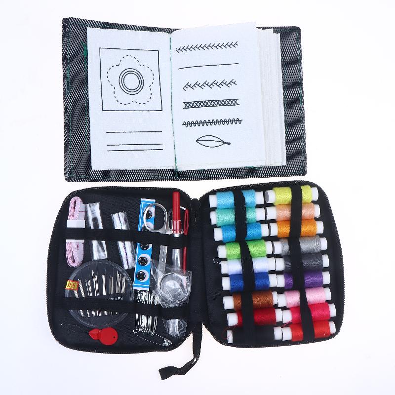 

New! Upgraded Embroidery Book Kit, Various Patterns With Tools & Tutorials, 86 PCS Beginner Embroidery Kit Portable All-in-One