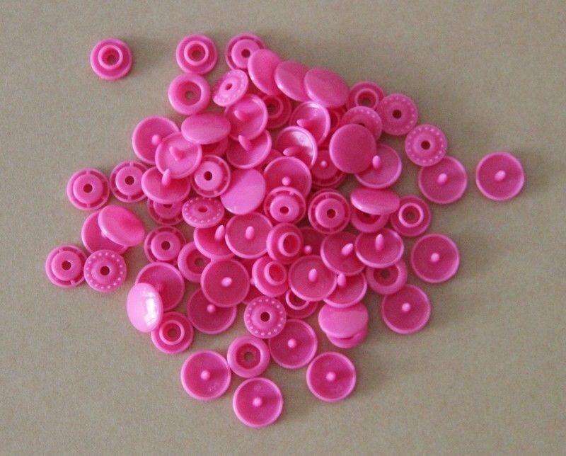 Lots 100PCS Sets Size 16 T3 Resin Button Popper For Cloth Diapers Crafts