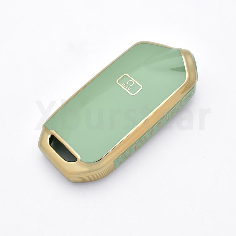 AAAHF1 TPU Car Smart Key Case Cover for Kia Stinger 2018 2019 2020 2021 K900 Stinger GT GT Elite GT Limited K9 Keyless Shell Fob Holder