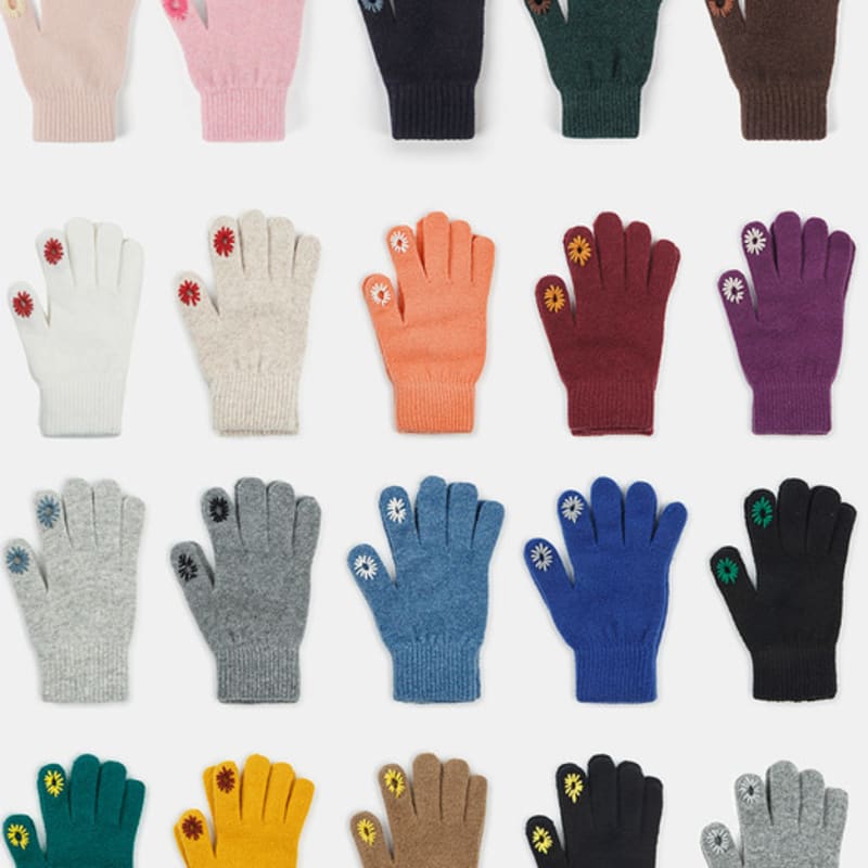 Meminn Two Hole Touch Finger Gloves