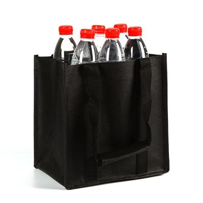Langlebige 6 Flaschen Organizer Träger Tragbares Unzerbrechliches Design Verstärkte Griffe Getränketräger Tasche Outdoor-Veranstaltung