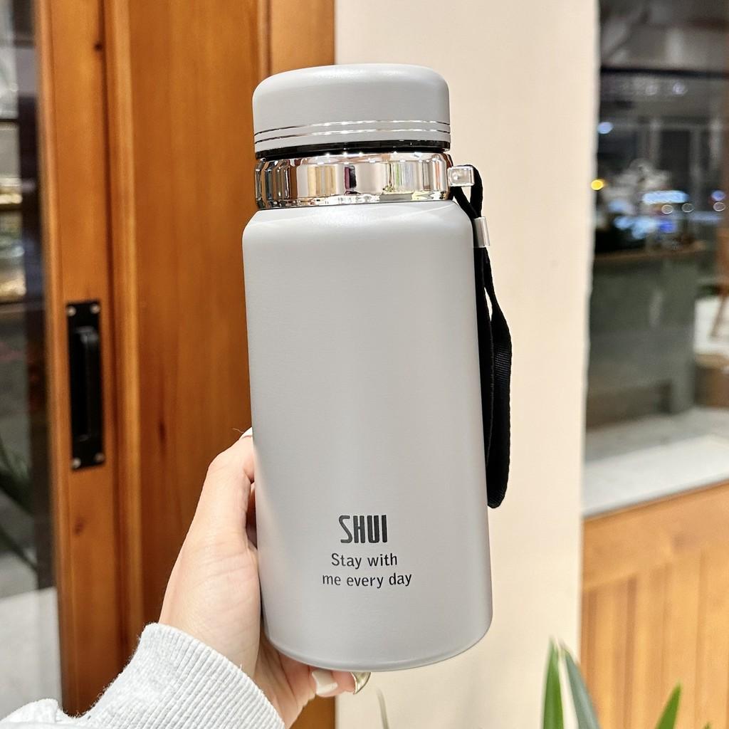 Travel Portable Insulated Mug With Straw Lock For Office And Outdoors