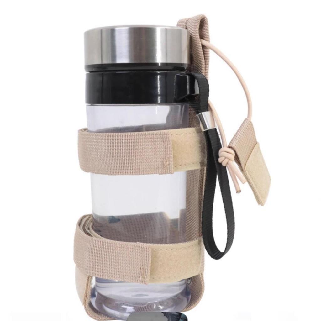 Adjustable Outdoor Tactical Kettle Cover: Portable Insulated Cup Sleeve & Backpack Pendant