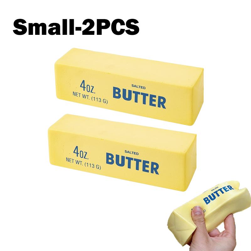 Butter Stick Squishy Gift Slow Rising Squeeze Stress Relief Fidget Gift for Kids Adults Funny Decompression Birthday Gift